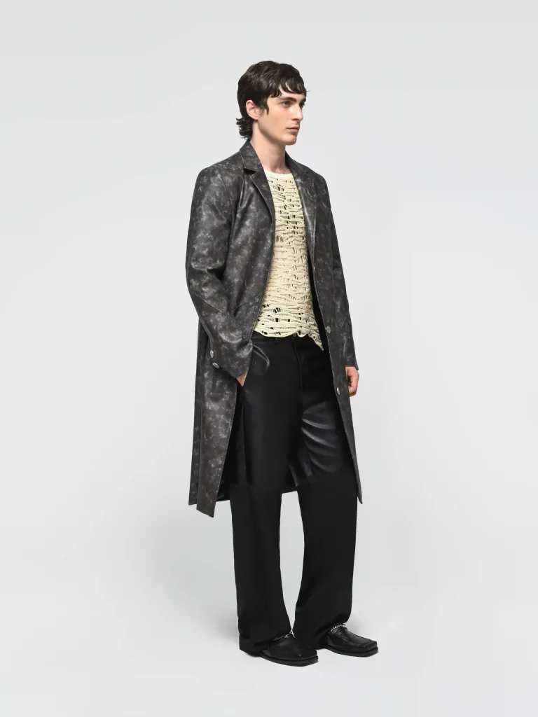 Vintage Leather Coat